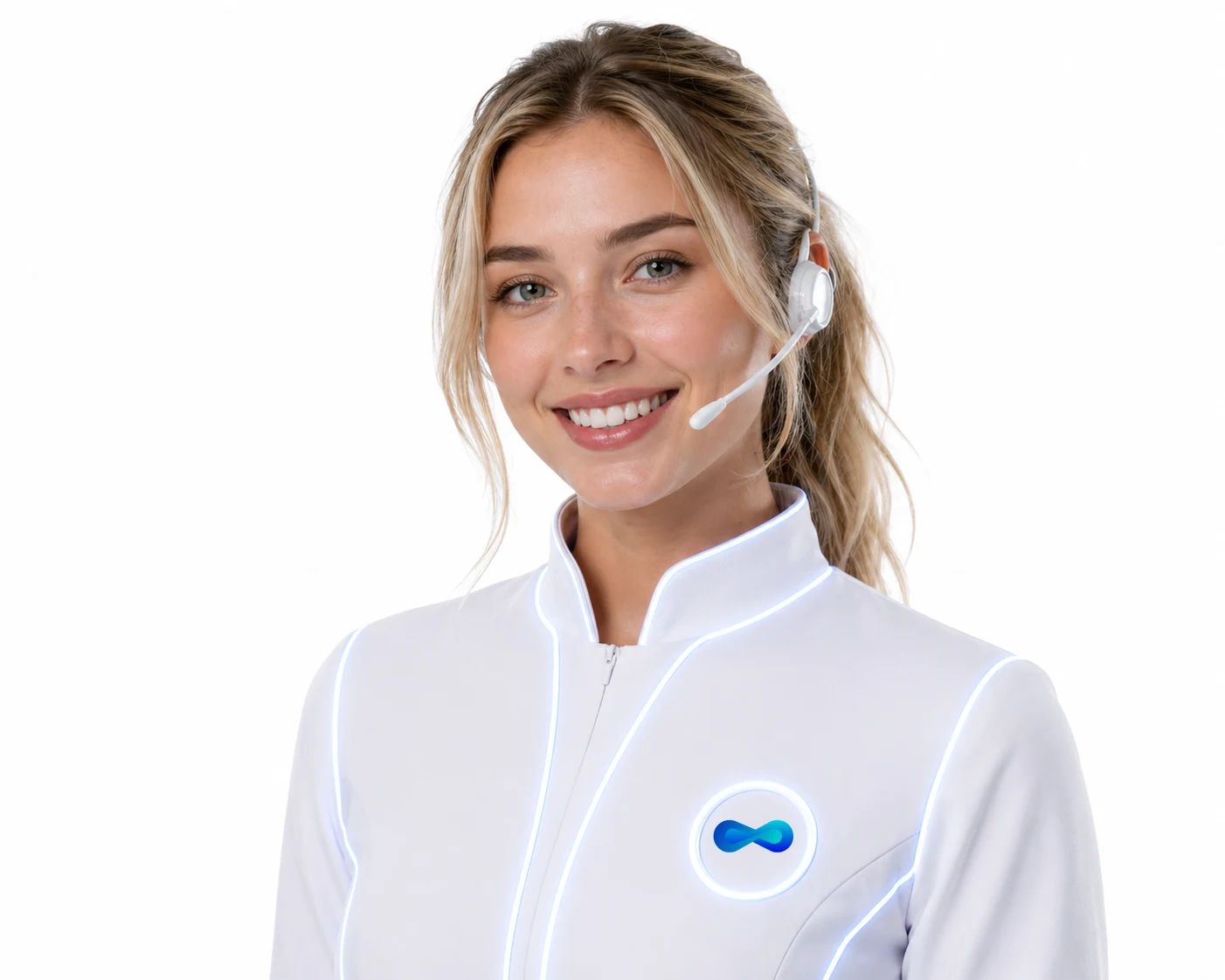 Sarah, the AlwaysRespond AI receptionist